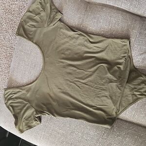 Olive Green Bodysuit